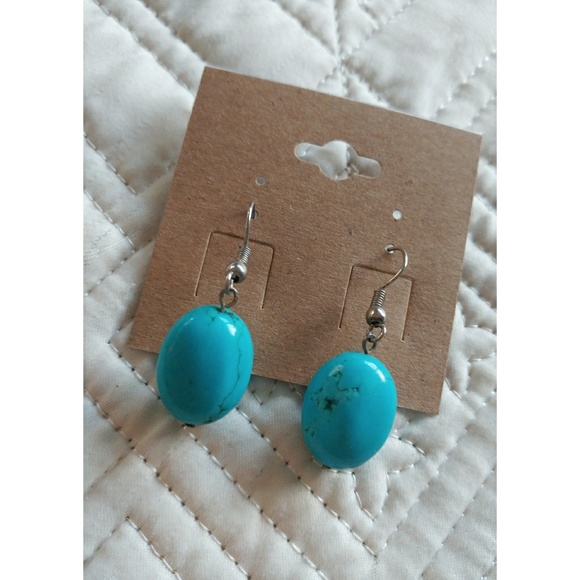 ⚜️ Real vintage turquoise earrings - Picture 7 of 9